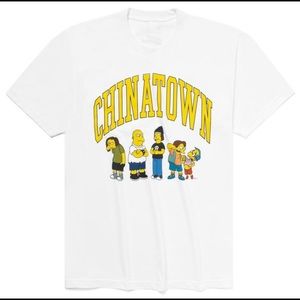CHINATOWN MARKET SIMPSON XXL T-SHIRT NWT WHITE